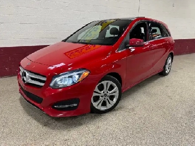 2018 MercedesBenz BClass B250 4MATICNAVI  PANOROOF  BLINDS