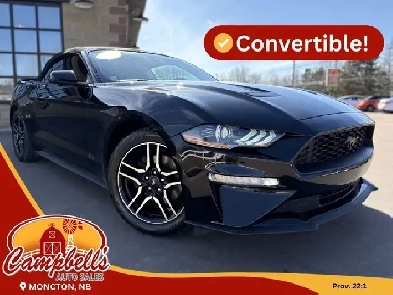 2019 Ford Mustang EcoBoost Premium Power Convertible Top Rem