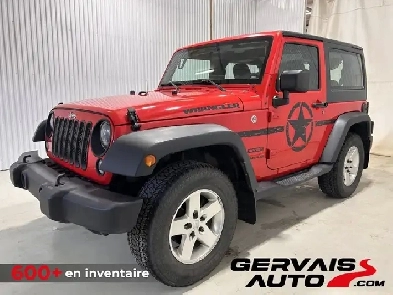 Jeep Wrangler 4 RM 2 portes Sport 2016  vendre