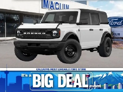 2026 Ford Bronco BIG BEND | BLACK APPEARANCE PACKAGE | Image# 1