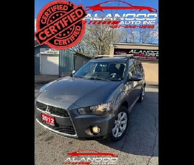 2012 Mitsubishi Outlander 4WD 4dr LS Certified