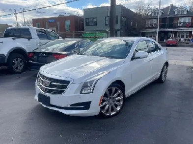 2017 Cadillac ATS Luxury AWD CARPLAY NAV HEATED LEATHER SEATS