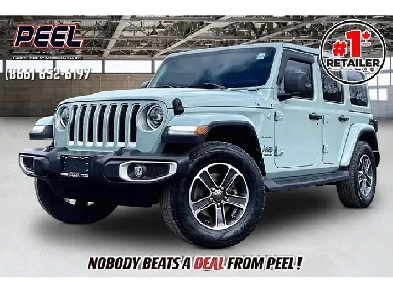 2023 Jeep Wrangler Sahara V6 SkyTop McKinley Leather Tow Pkg