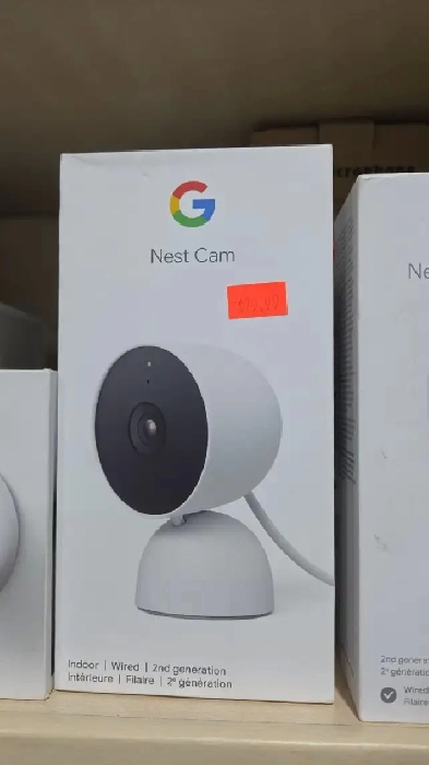 GOOGLE NEST CAM INDOOR WIRED 2ND GENERATION CAMERA