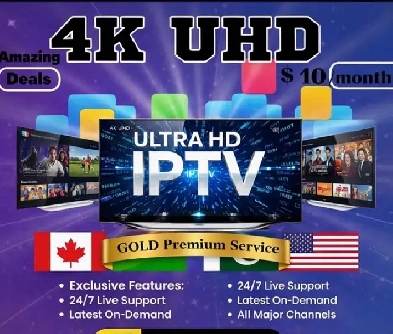 MOST STABLE TV  4K CHANNELS Call NOW6473313038