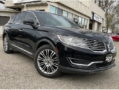 2016 Lincoln MKX RESERVE  LTHR NAV 360 CAM BSM PANO ROOF