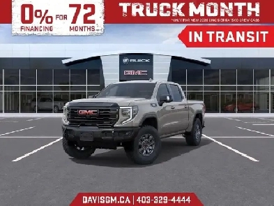 2026 GMC Sierra 1500 AT4X