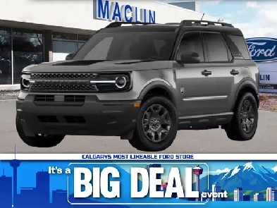 2026 Ford Bronco Sport BIG BEND  CONVENIENCE PACKAGE