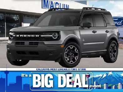 2026 Ford Bronco Sport OUTER BANKS  OUTER BANKS TECH PACKAGE