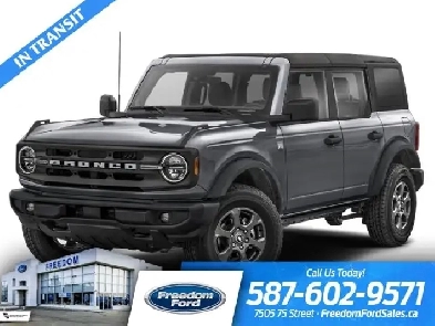 2026 Ford Bronco Big Bend  Black Diamond Pkg  Sasquatch Pkg