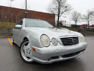 2001 MercedesBenz EClass 4dr Sdn 55L