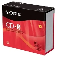 SONY CDR Blank Recordable Discs