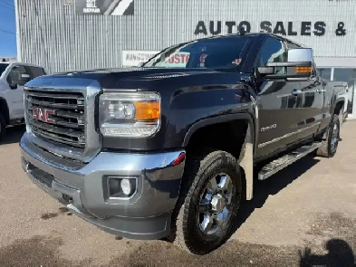 2015 GMC Sierra 3500HD SLT Z71 PKG DIESEL  CREWCAB 4X4