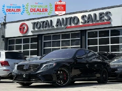 2016 MercedesBenz SClass S63 AMG  BURMESTER  HUD  LOADED