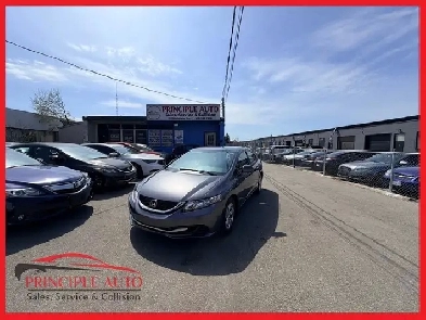 2014 Honda Civic LX 130KM CERTIFIEDWARRANTY