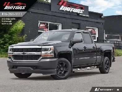 2019 Chevrolet Silverado 1500 4x4 Double Cab Work Truck  LOW KM
