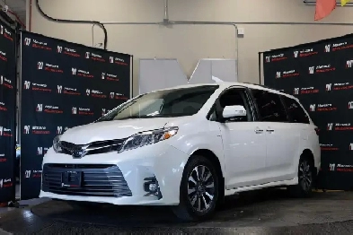 2019 Toyota Sienna LIMITED AWD  DVDNAVICAMERABLINDSPOT