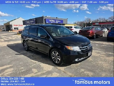 2015 Honda Odyssey 4dr Wgn Touring wRES  Navi
