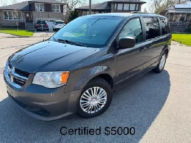2015 Dodge Grand Caravan Sto n Go Certified 5000 No Rust