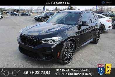 2020 BMW X3 M X3 M Competition,Tune Stage2, 700 HP, red leather Image# 1