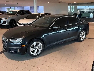 2019 Audi A4 2.0T Progressiv Quattro Sedan - LTHR! NAV! 360 CAM Image# 1