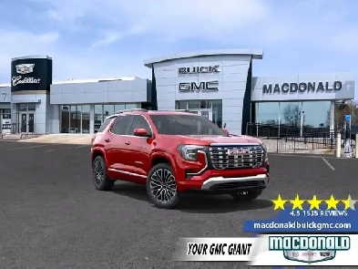 2026 GMC Terrain Denali  Leather Seats  384 BW