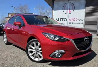 Mazda 3 SPORT GT 2016 GT HATCHBACK CUIR TOIT NAV HUD