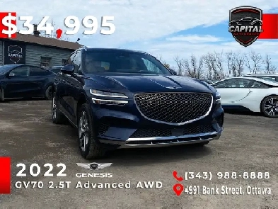 2022 Genesis GV70 25T Advanced AWD