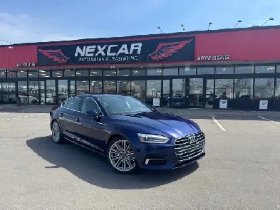 2019 Audi A5 KOMFORT AWD LEATHER PAN/ROOF B/SPOT CAMERA Image# 1
