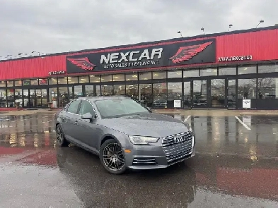 2017 Audi A4 KOMFORT AWD LEATHER PSUNROOF PSTART CAMERA