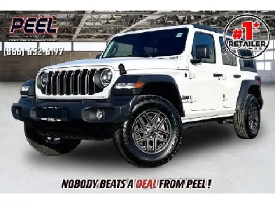 2024 Jeep Wrangler Sport S 4Dr  Heated Seats  SafetyTech  4x4