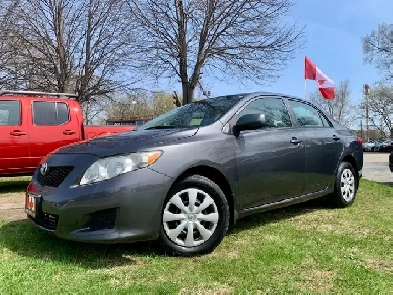 2010 COROLLA 5 SPEED 1 OWNER CERTIFIED LOW KMS Image# 1