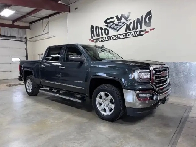 2017 GMC Sierra 1500 SLT  4x4  Crew  Local  0 Accident