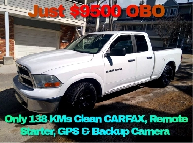 2011 RAM Mint  Only 138KMs JUST 9500 OBO