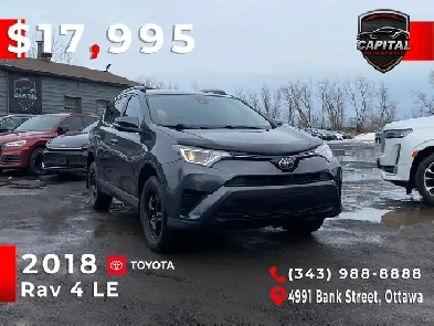 2018 Toyota RAV4 LE Image# 1