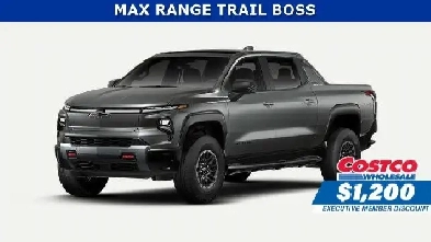 2026 Chevrolet Silverado EV Max Range Trail Boss