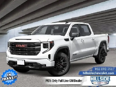 2026 GMC Sierra 1500 Elevation  Leather Seats  599 BW