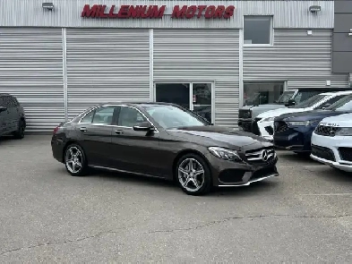 2015 Mercedes-Benz C-Class C300 4MATIC AWD SEDAN/NAVIGATION/BACK Image# 1