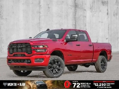 2026 Ram 2500 Big Horn Night Edition Crew 4x4 Diesel Nav Image# 1