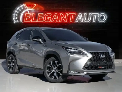2017 Lexus NX 200T|F SPORT|NAV|SUNROOF|B.SPOT|RED INT||BACKUP CA Image# 1