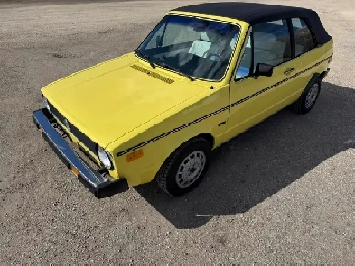 1981 Volkswagen Rabbit Convertible Image# 1