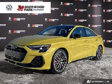 2025 Audi S3 Sedan Technik | HEATED SEATS | SUNROOF | NAVI Image# 1