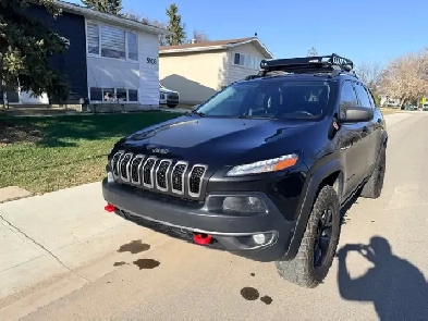 2015 lifted jeep cherokee trailhawk