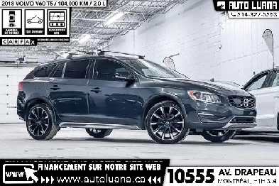 2018 VOLVO V60 Cross Country T5 CROSS CROUNTY AWD TOIT/MAGS/NAVI Image# 1