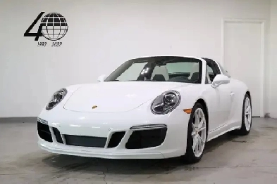 2019 Porsche 911 Targa 4S | PURE WHITE | ONTARIO CAR Image# 1