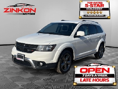 2017 Dodge Journey CROSSROAD | AWD | CLEAN CARFAX | V6 | LEATHER Image# 1