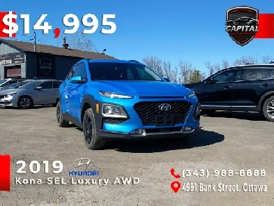 2019 Hyundai Kona Luxury AWD Image# 1