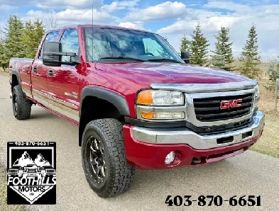 2006 GMC Sierra 2500HD SLE 4x4 LBZ Diesel 160KM, VERY CLEAN Image# 1