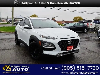 2018 Hyundai Kona LUXURY | AWD | SAFETY CERTIFIED Image# 1
