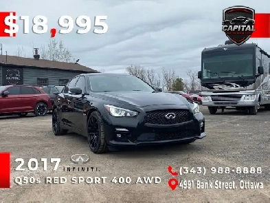 2017 Infiniti Q50 Red Sport 400 Image# 1